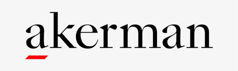 Akerman logo Akerman logo
